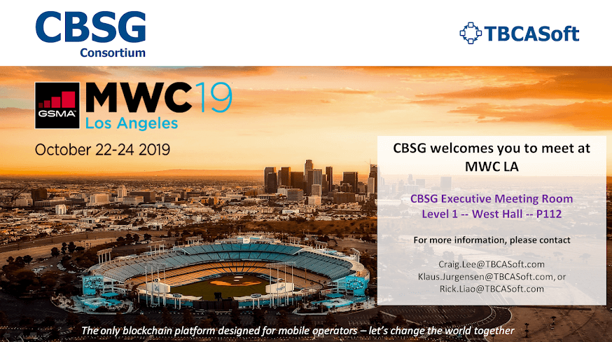 GSMA MWC Los Angeles 2019